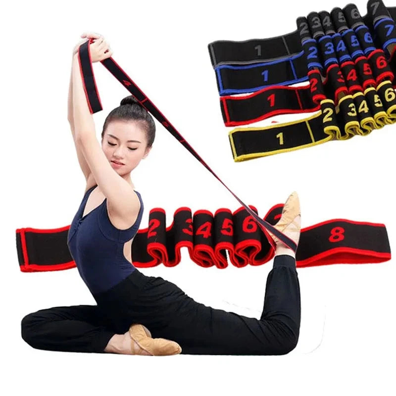 Λάστιχα Yoga & Stretching – Ζώνη Αντίστασης Υψηλής Ελαστικότητας για Γυμναστική & Αποκατάσταση