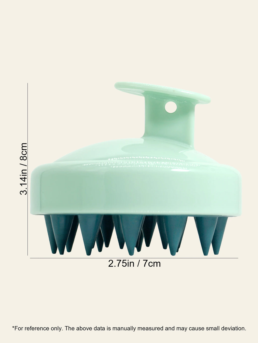 Βούρτσα Μασάζ Κεφαλής & Σώματος – Silicone Scalp Massager
