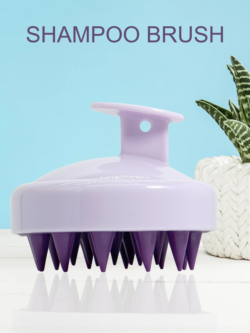 Βούρτσα Μασάζ Κεφαλής & Σώματος – Silicone Scalp Massager