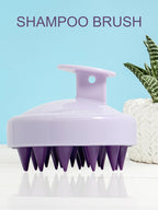 Βούρτσα Μασάζ Κεφαλής & Σώματος – Silicone Scalp Massager