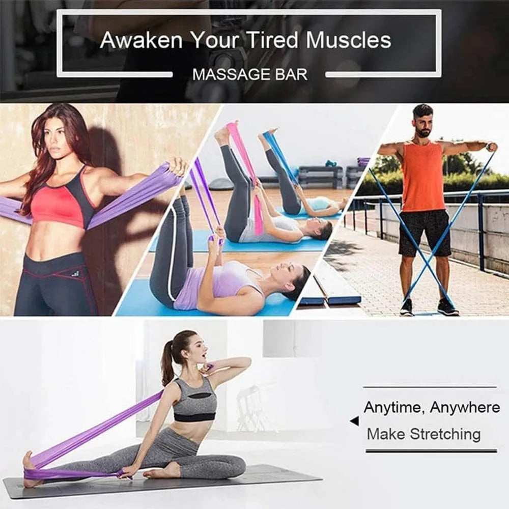 Λάστιχα Αντίστασης για Γυμναστική – Elastic Bands για Pilates, Φυσικοθεραπεία & Home Gym