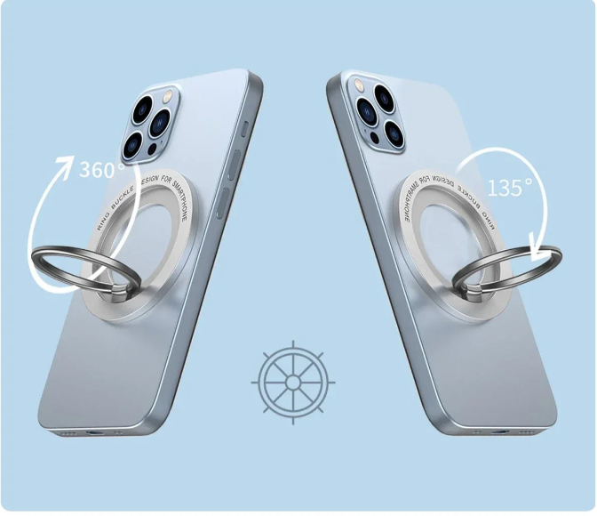 Magnetic Ring Holder – MagSafe Υποστήριγμα & Grip για iPhone
