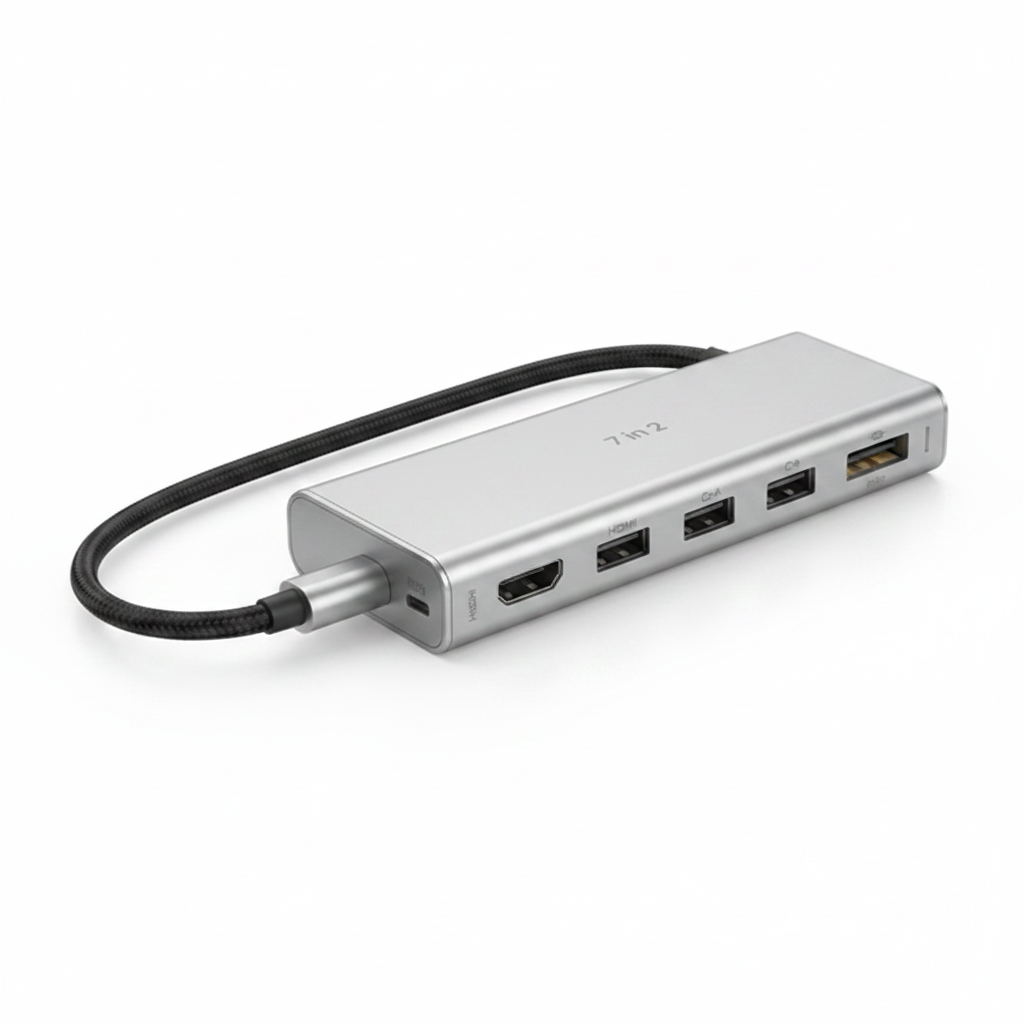 USB-C Hub Docking Station με 4K HDMI & PD Φόρτιση