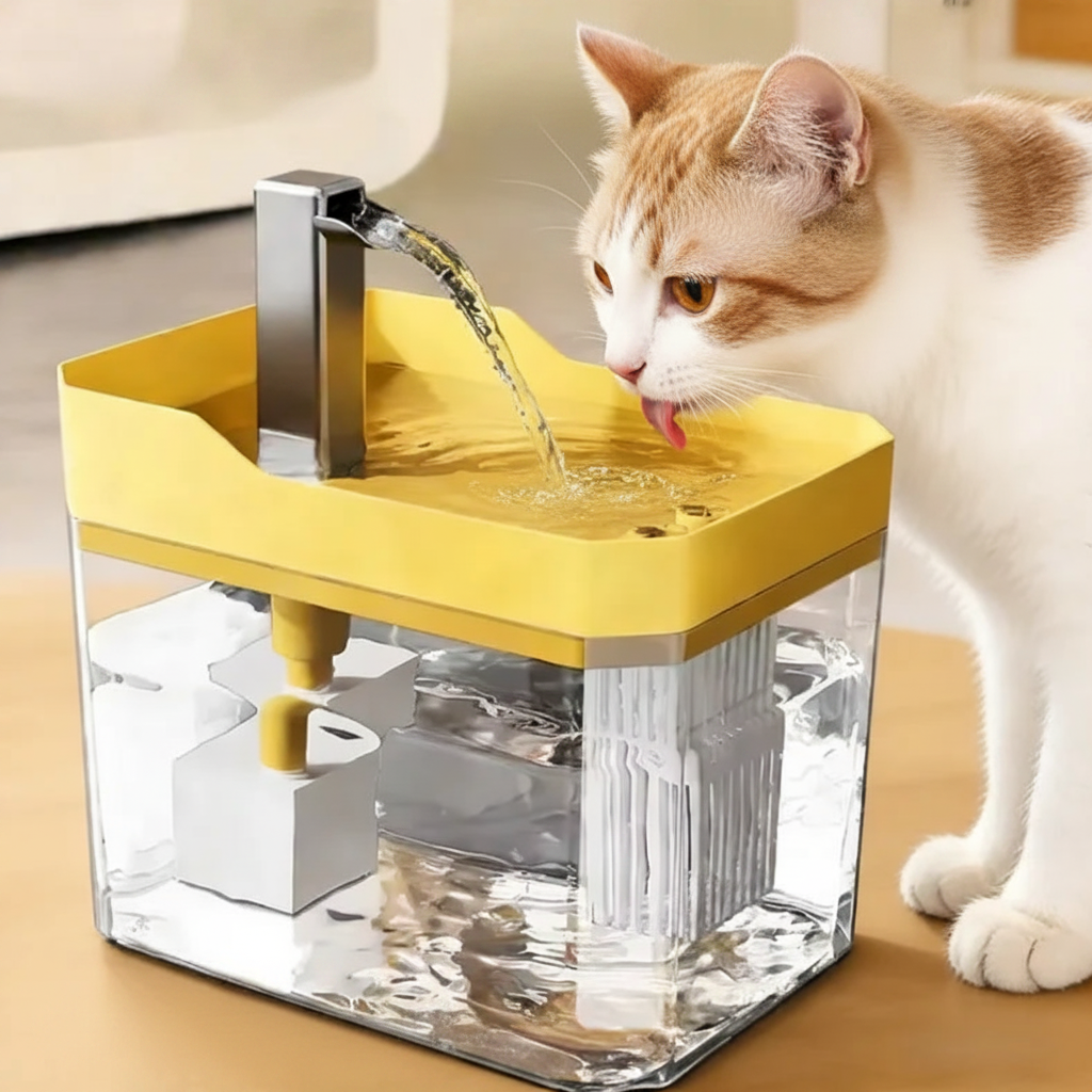 Automatic Cat & Small Dog Water Dispenser 1.5L with Filter