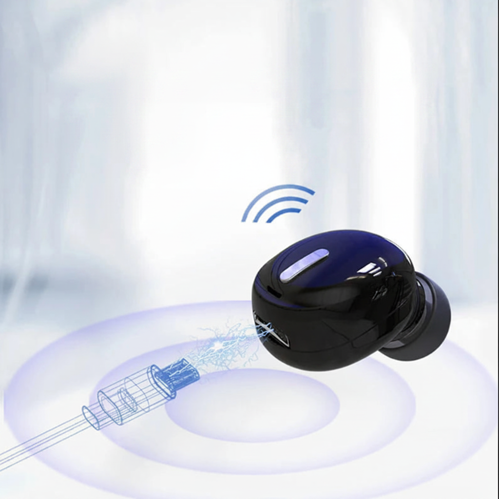 Wireless Earbuds Bluetooth 5.0 – Single Ear, Waterproof, With Mic