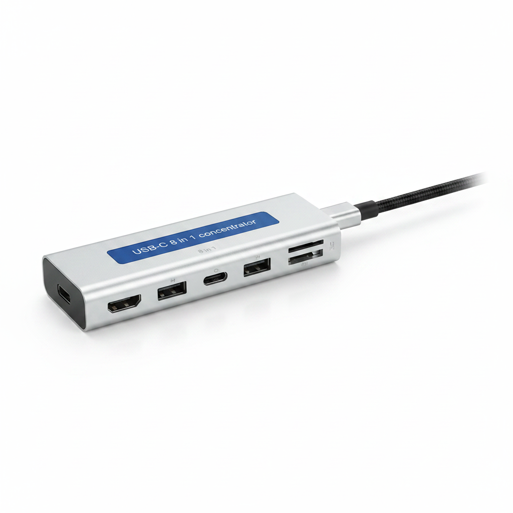 USB-C Hub Docking Station με 4K HDMI & PD Φόρτιση