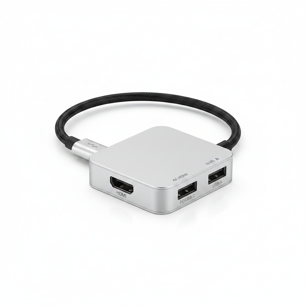 USB-C Hub Docking Station με 4K HDMI & PD Φόρτιση