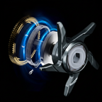 Μηχανισμός Baitcasting SEASIR DCAST DC – Ψηφιακός Έλεγχος, Gear Ratio 7.3:1, Max Drag 8.5kg, 7+1BB