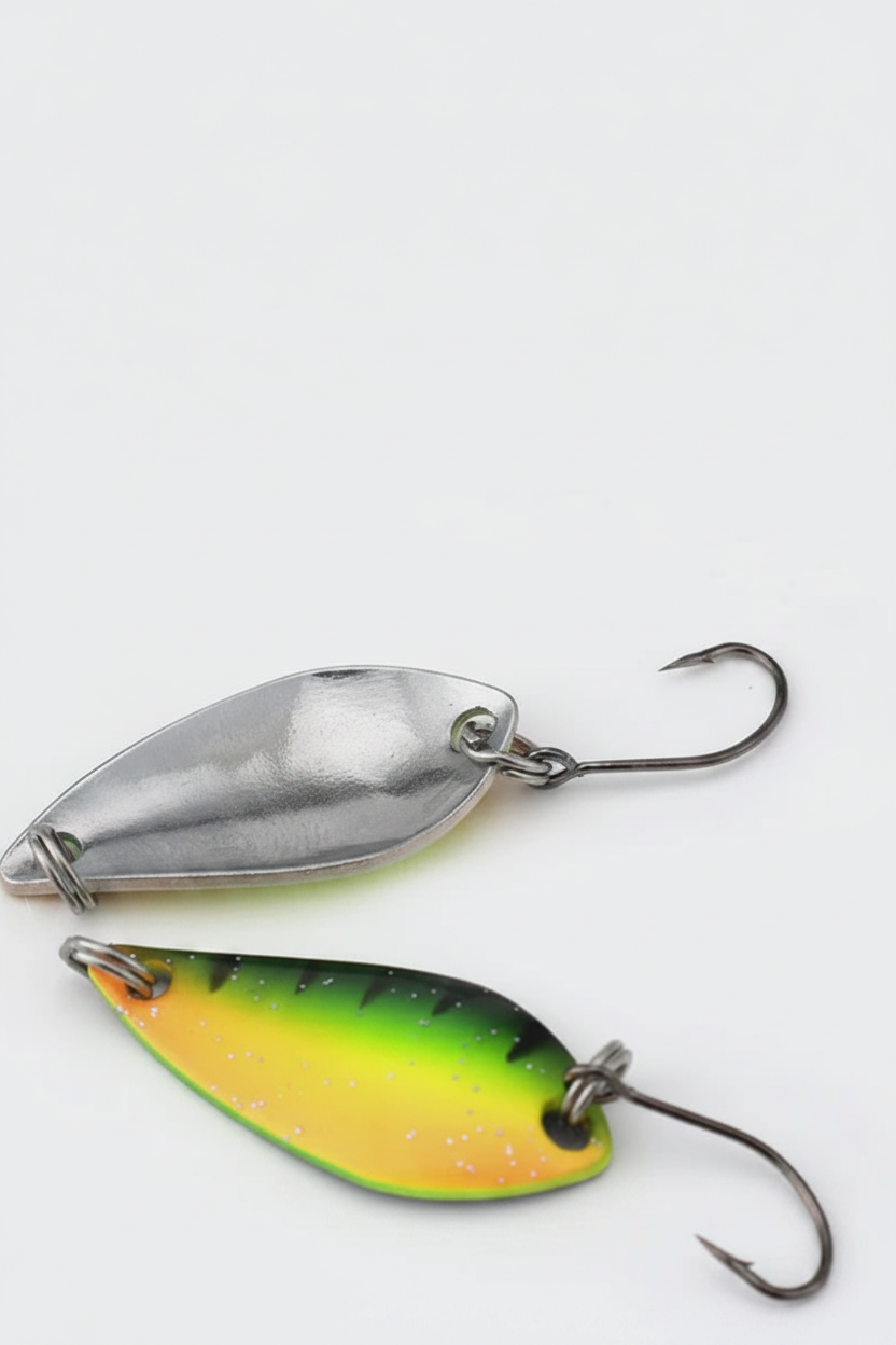 Σετ 10 τεμ. Μεταλλικών Δολωμάτων Jig Spoon LUSHAZER – 2.5g / 3.5g / 5g, Spinner Wobbler για Τσιπούρα & Bass