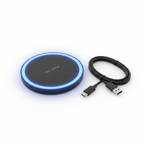 15W Wireless Charging Pad – Fast Charge for iPhone & Android