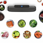 Μηχανή Vacuum Sealer saengQ — Συσκευασία Τροφίμων με 10 Δωρεάν Σακούλες