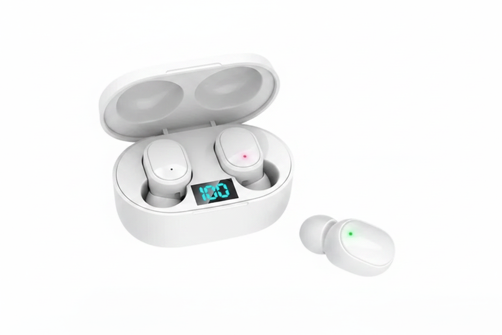 E6S Wireless Bluetooth Earphones TWS Bluetooth Headset Wireless Earbuds Noise Cancelling Earphones with Microphone Headphones