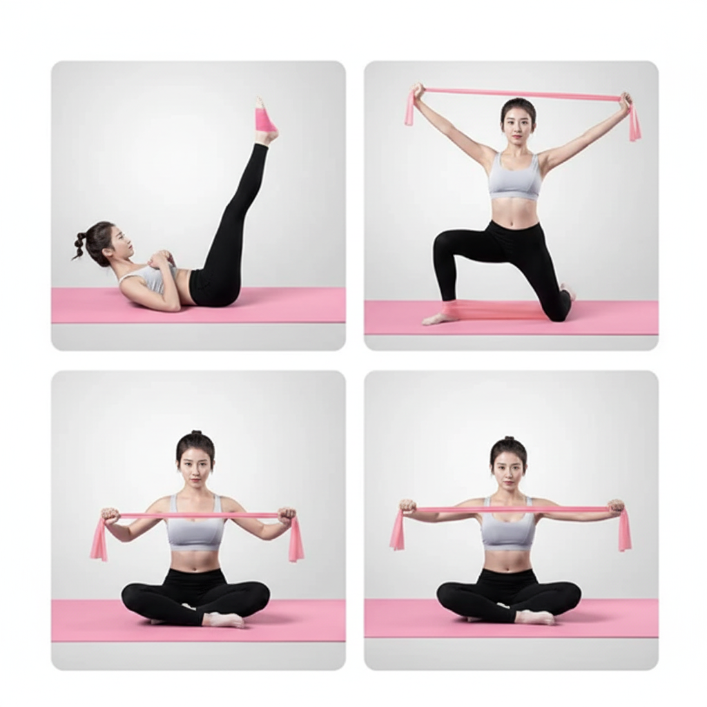 Λάστιχα Αντίστασης για Γυμναστική – Elastic Bands για Pilates, Φυσικοθεραπεία & Home Gym