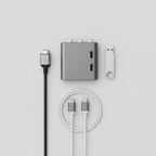 USB-C Hub Flat Lay