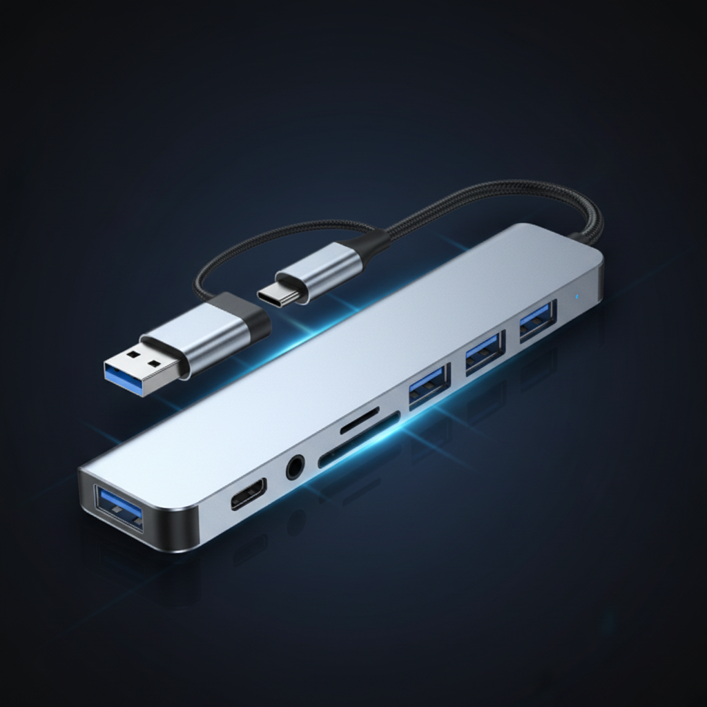 USB Hub Close-up