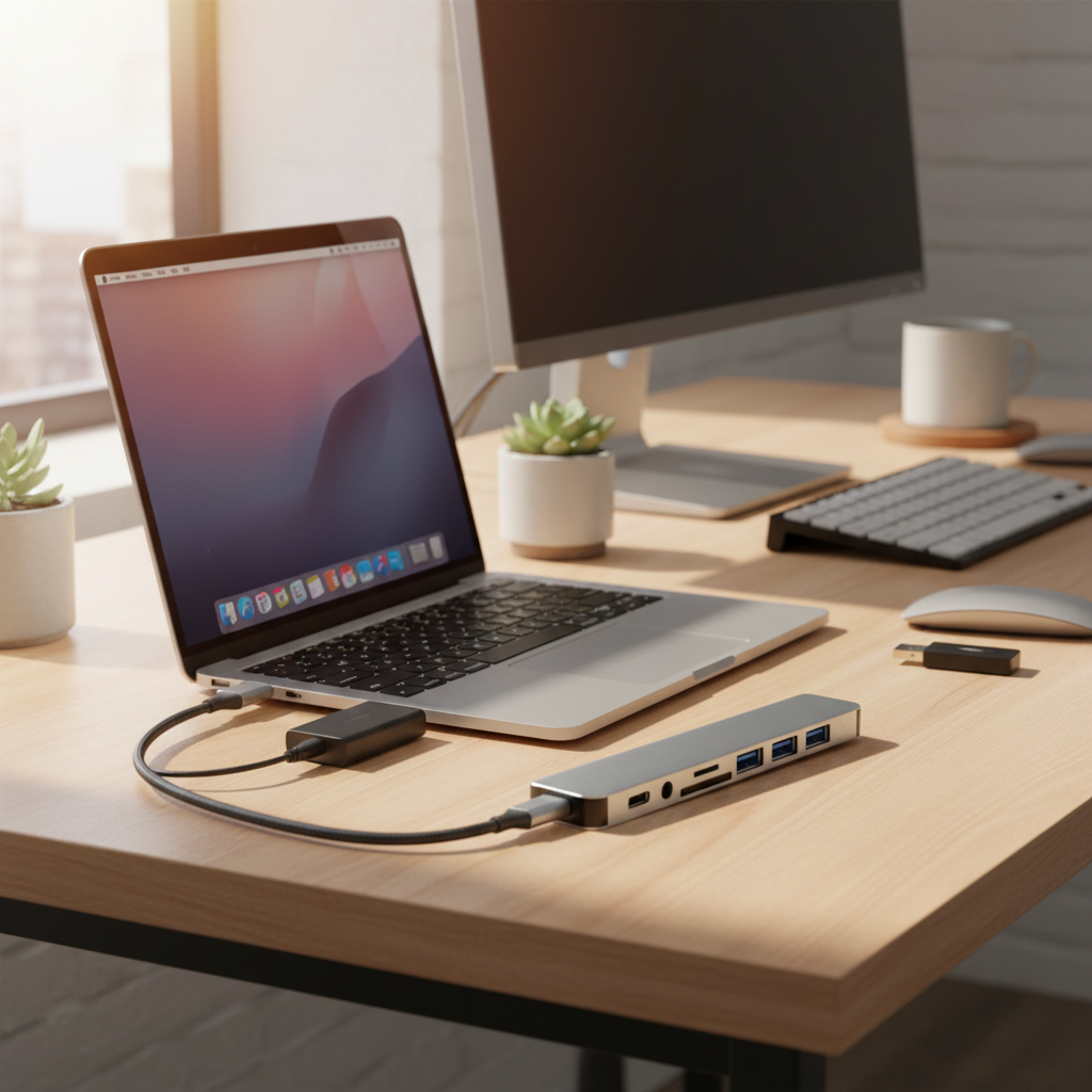 USB Hub Lifestyle